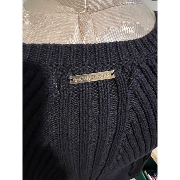 Michael Kors Long Sleeve Studded Crewneck Sweater Medium - Picture 5 of 7